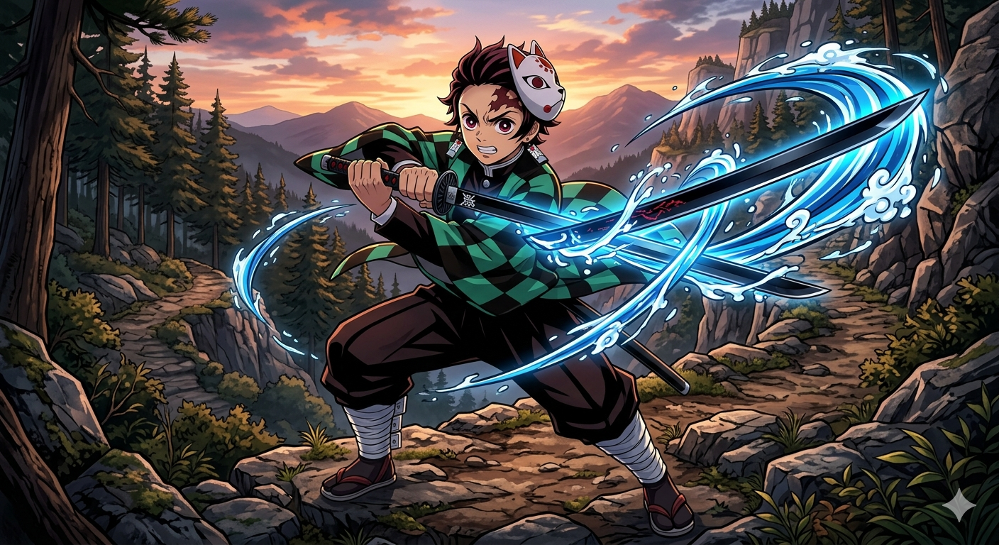 Nichirin Blade Tanjiro Kamado's Legendary Sword (Demon Slayer)
