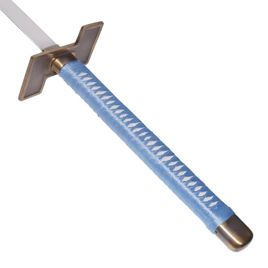 Grimmjow Zanpakutō sword replica from Bleach featuring a sleek katana-style blade with a traditional wrapped handle.