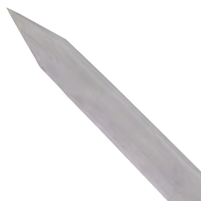 Berserk Guts Dragon Slayer longsword replica featuring an oversized black fantasy blade and rugged handle.