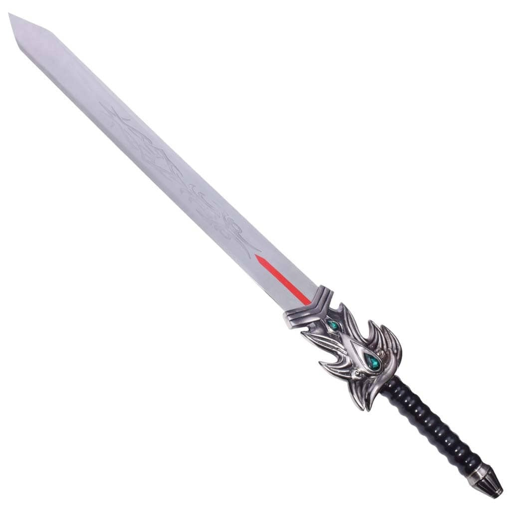 Demacia Sword – League of Legends Garen Replica with Leather Sheath