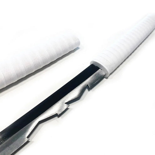 Inosuke Nichirin Sword – Demon Slayer Carbon Steel Replica with Scabbard