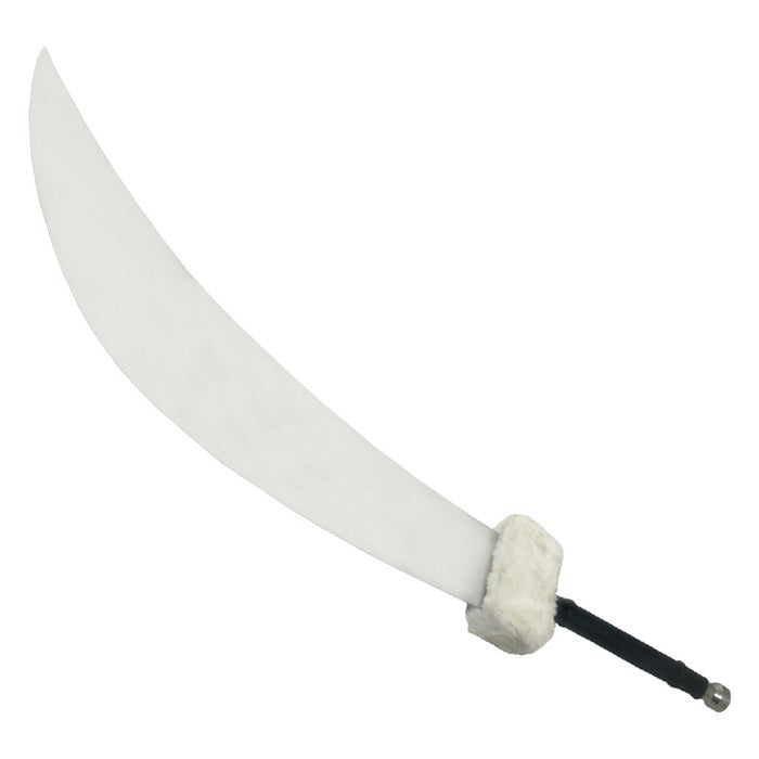 Inuyasha Tessaiga sword replica featuring a curved Demon Dog-inspired blade with a free leather sheath.
