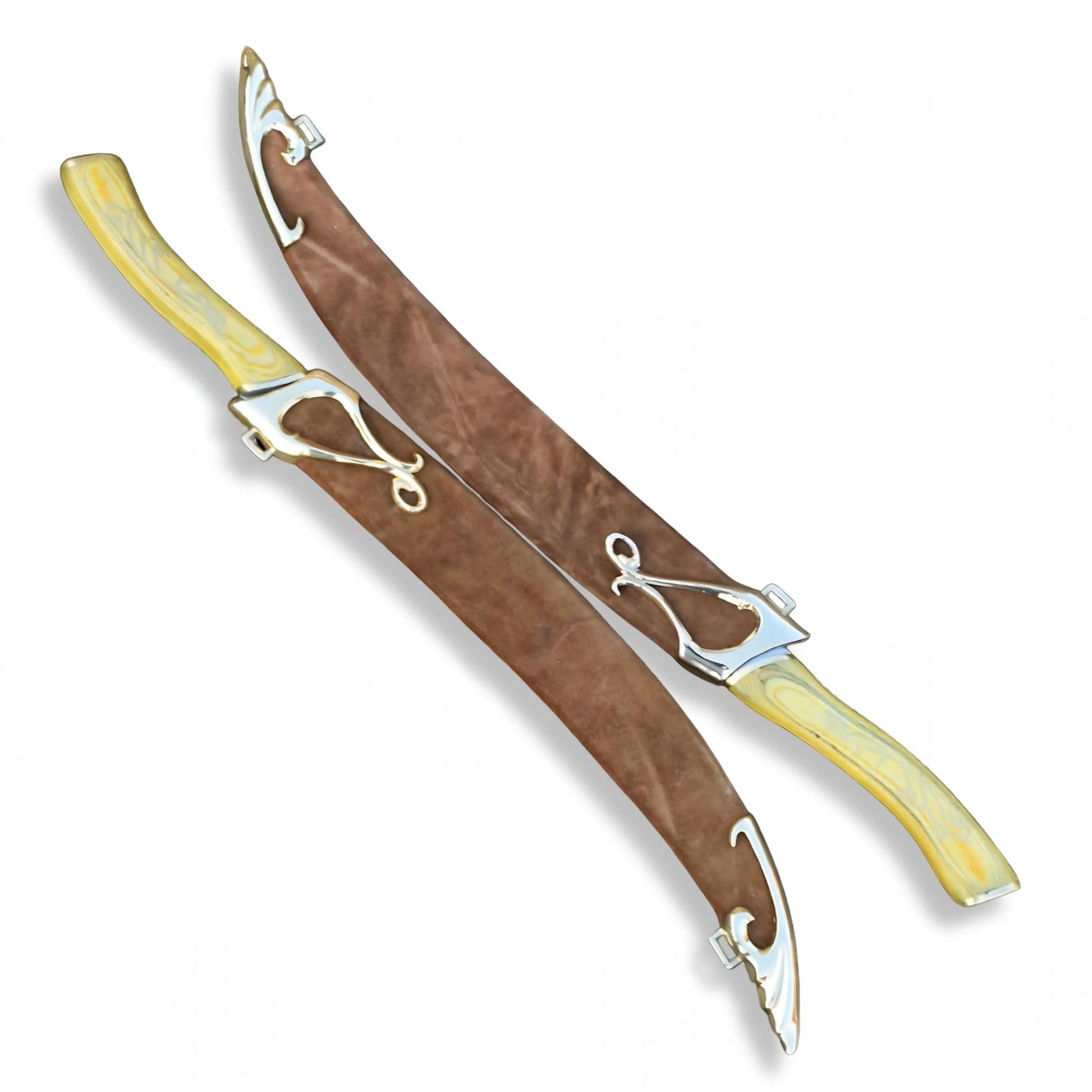 Legolas Fighting Knives Replica LOTR Twin Set Elven Knives from The Lord of the Rings.