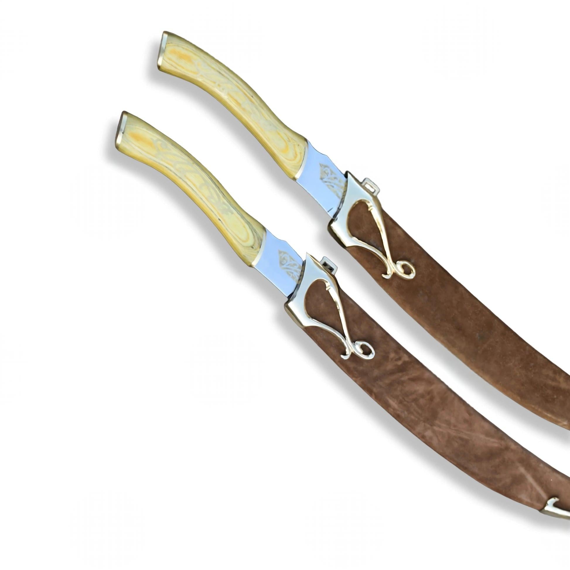 Legolas Fighting Knives Replica LOTR Twin Set Elven Knives from The Lord of the Rings.