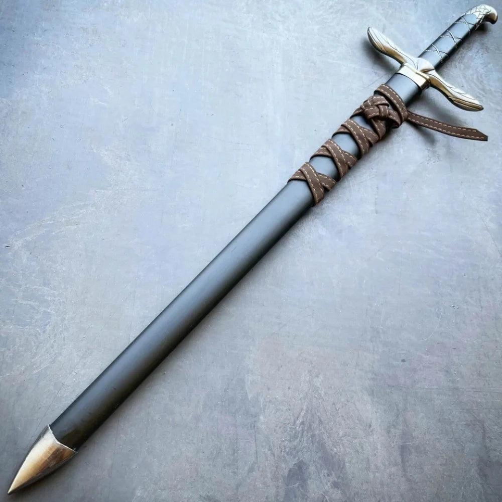 Medieval Crusader Fantasy 23" Sword with Scabbard
