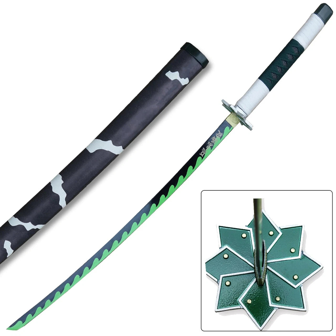 Sanemi Shinazugawa's Wind Hashira Sword Demon Slayer Nichirin Replica