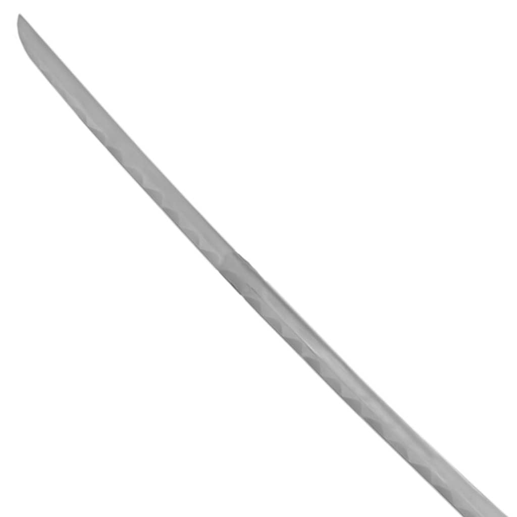 Sode no Shirayuki sword replica from Bleach featuring Rukia Kuchiki's elegant white Zanpakutō with a traditional katana design.