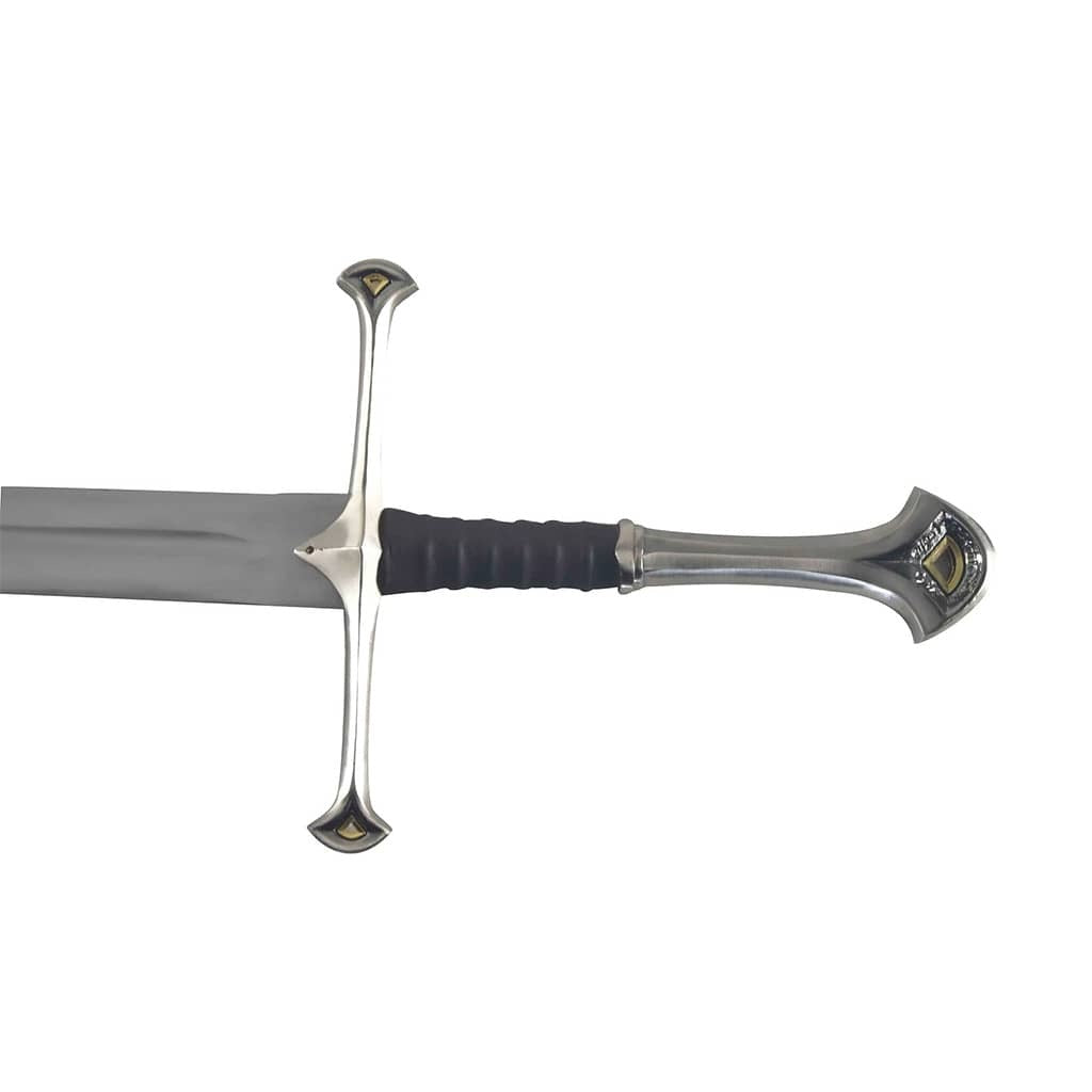The Shards of Narsil broken sword replica from The Lord of the Rings with a decorative free wall plaque.