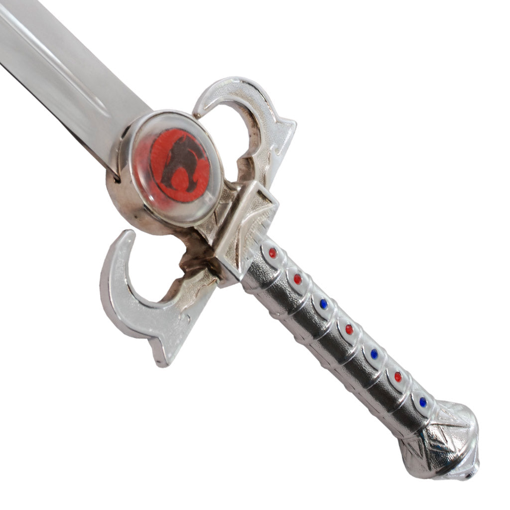 ThunderCats Sword of Omens Lion-O replica featuring a stainless steel blade and detailed fantasy-inspired design.