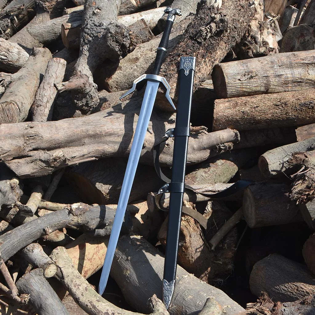 The Witcher Steel Sword of Geralt of Rivia with Scabbard