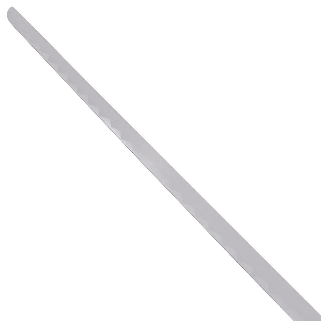 Roronoa Zoro's Yubashiri sword replica from One Piece featuring a traditional katana blade with an elegant black scabbard.