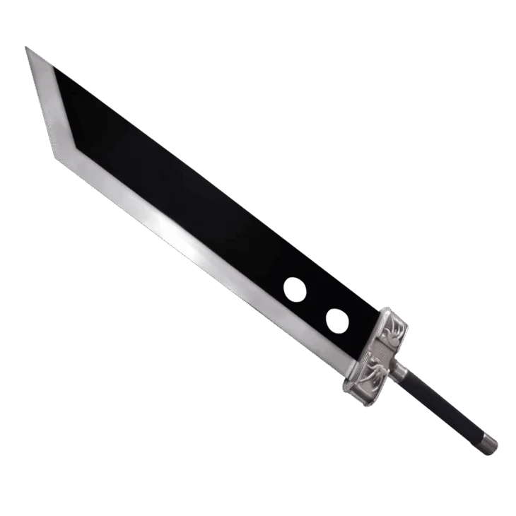 Cloud Strife Buster Sword Black Edition Final Fantasy VII Collectible Sword