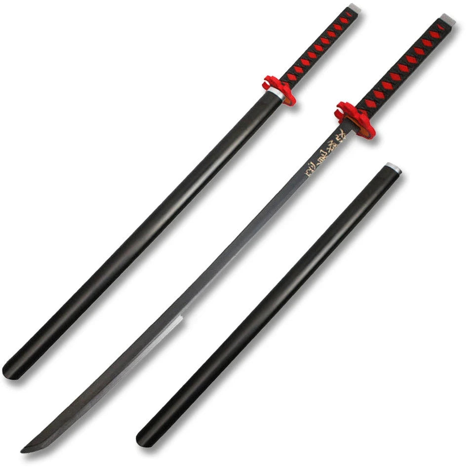 Demonic Samurai Foam Sword with Scabbard – Dark Fantasy Cosplay Collectible