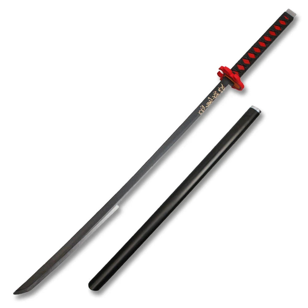 Demonic Samurai Foam Sword with Scabbard – Dark Fantasy Cosplay Collectible