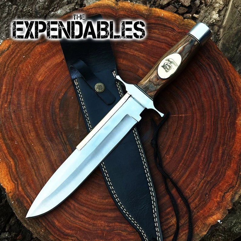 Barney Ross Legacy Toothpick Knife Replica Leather Sheath