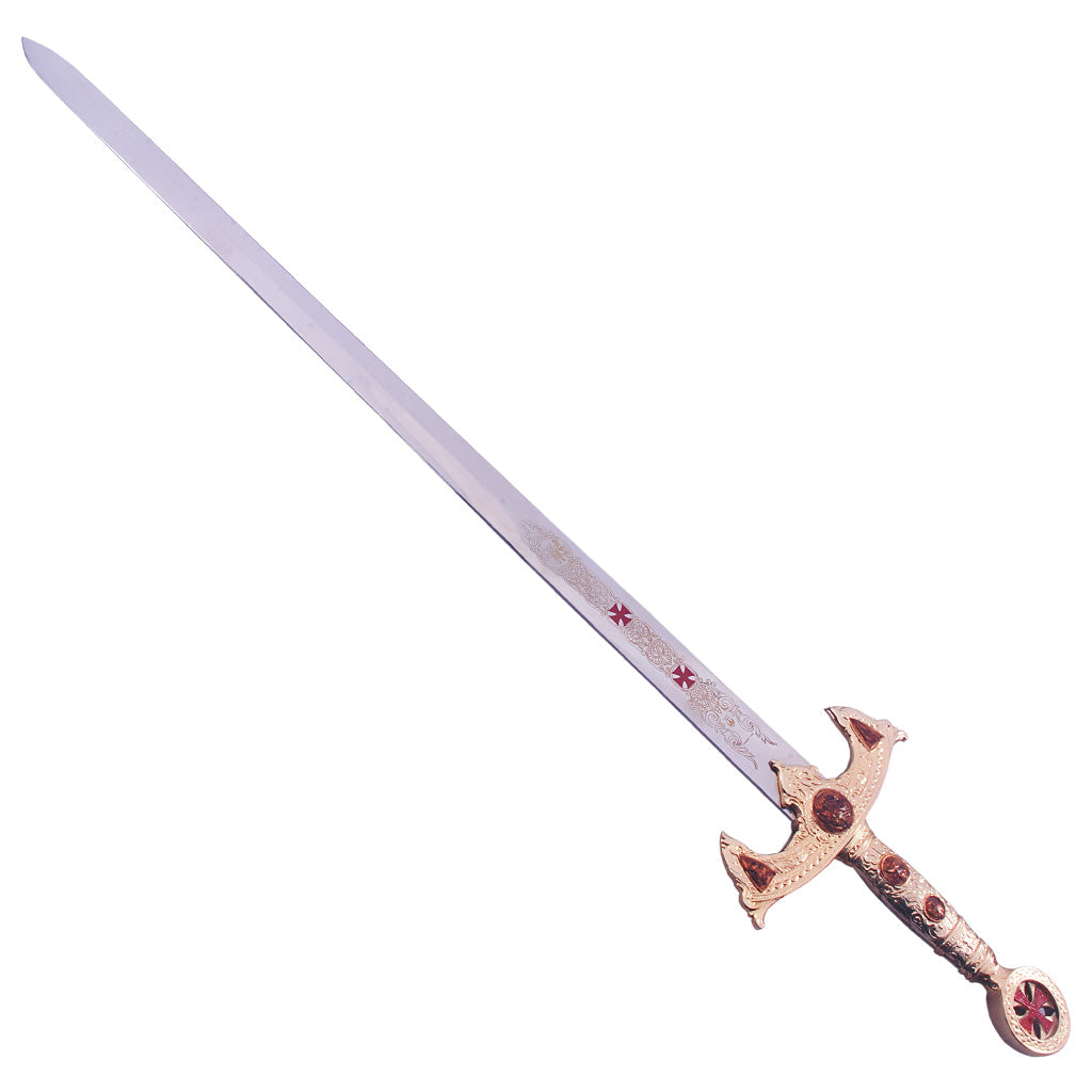 Gold Marto Knights Templar Sword