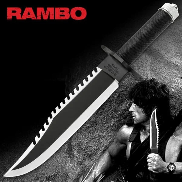 John Rambo First Blood Part 2 with Free Leather Sheath