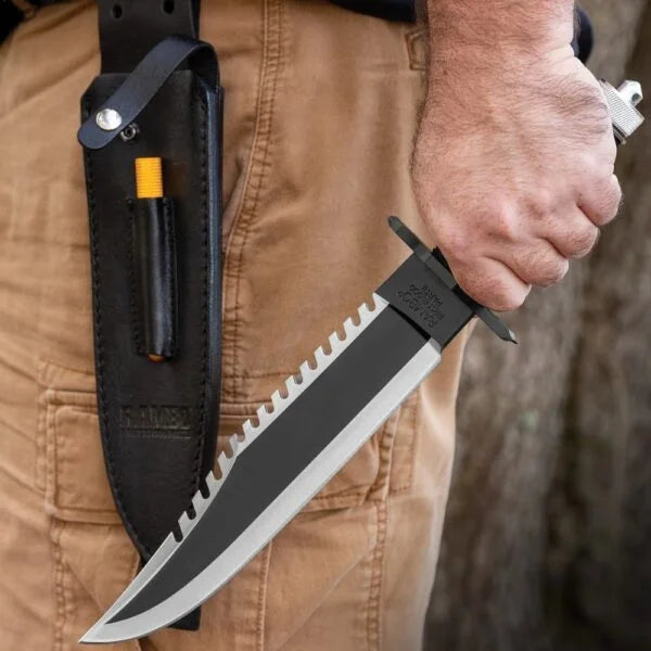 John Rambo First Blood Part 2 with Free Leather Sheath