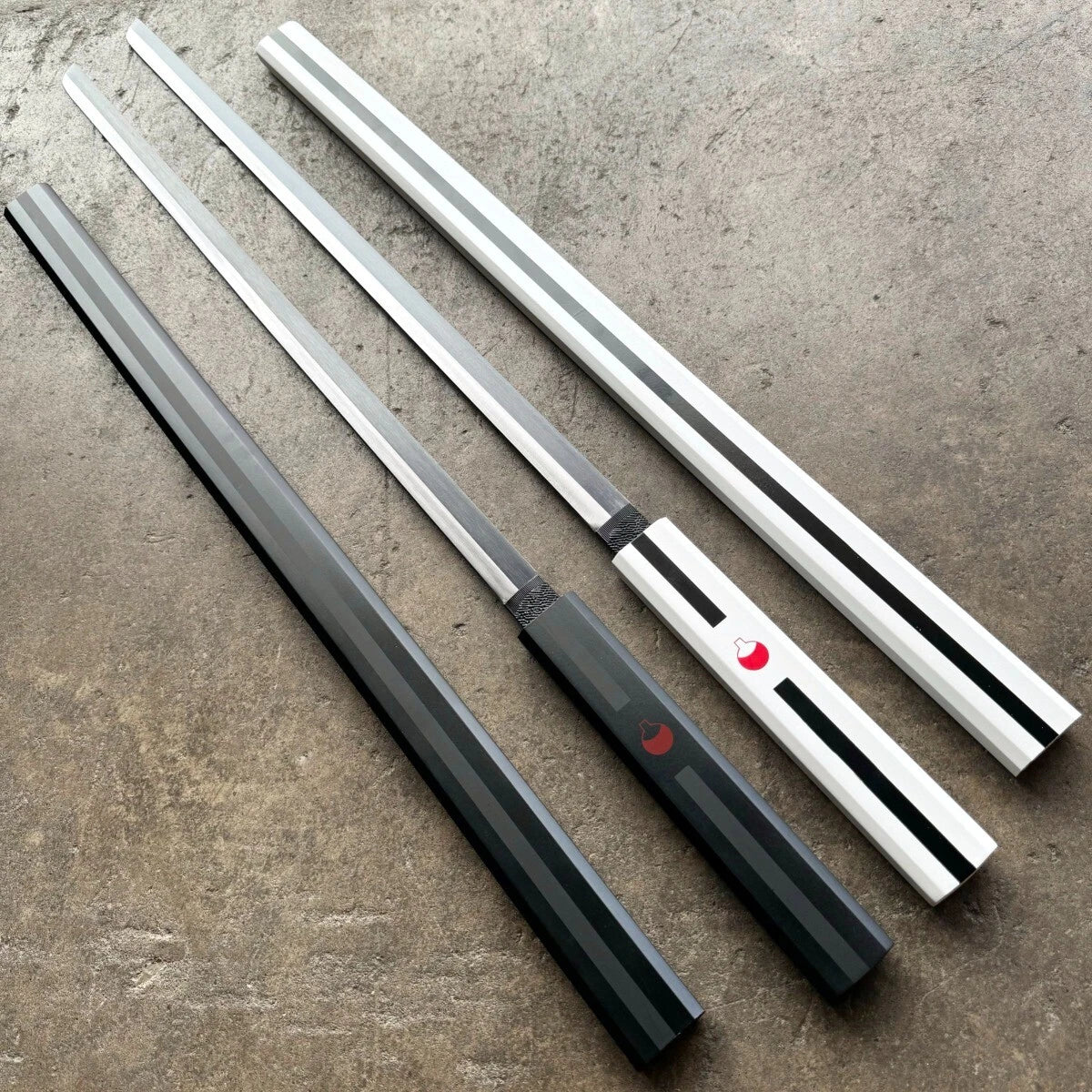 Sasuke Grass Cutter Sword Replica in Black or White with Free Scabbard