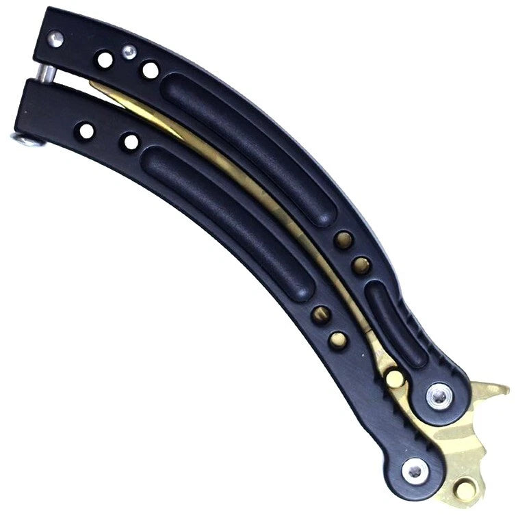Butterfly Balisong Dull Training Knife – 9.5 Inch with Nylon Case