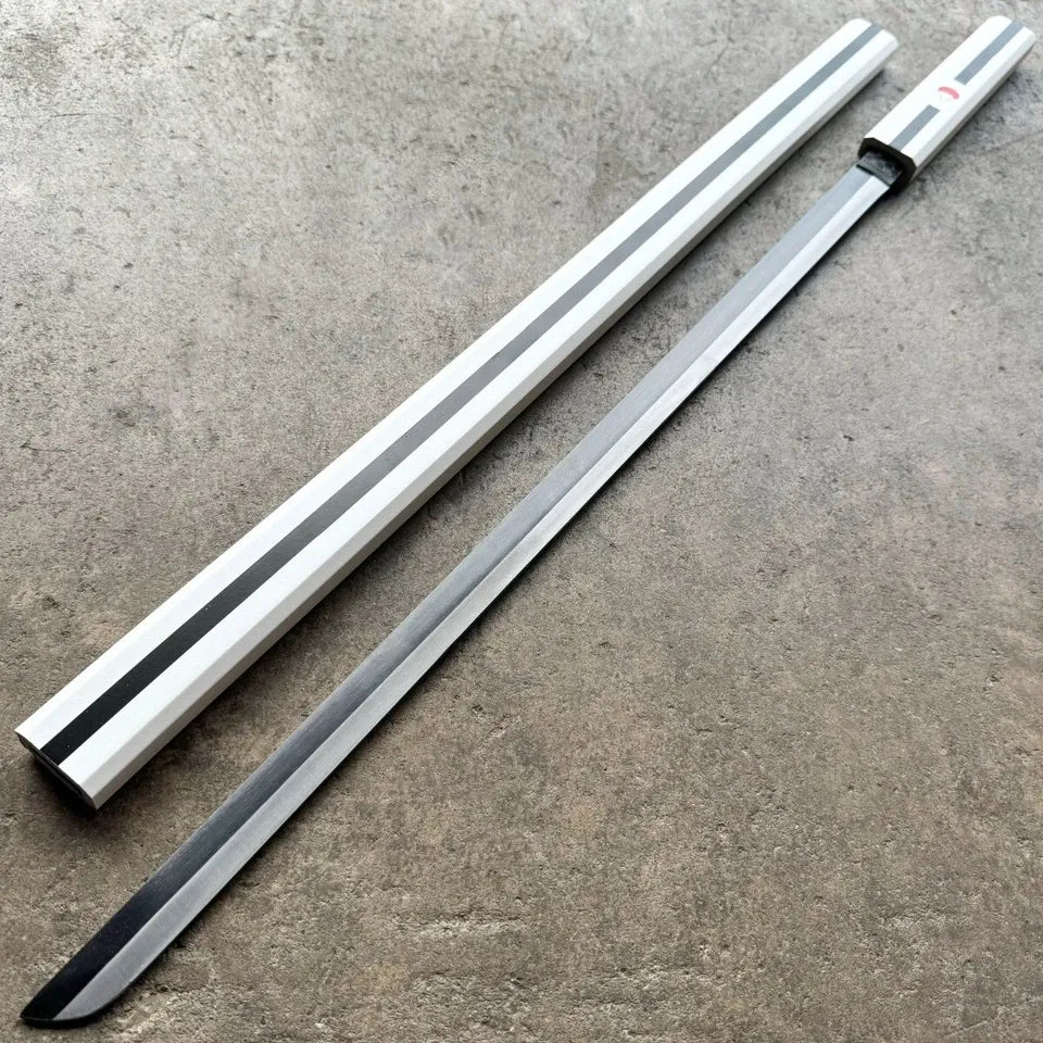 Sasuke Grass Cutter Sword Replica in Black or White with Free Scabbard
