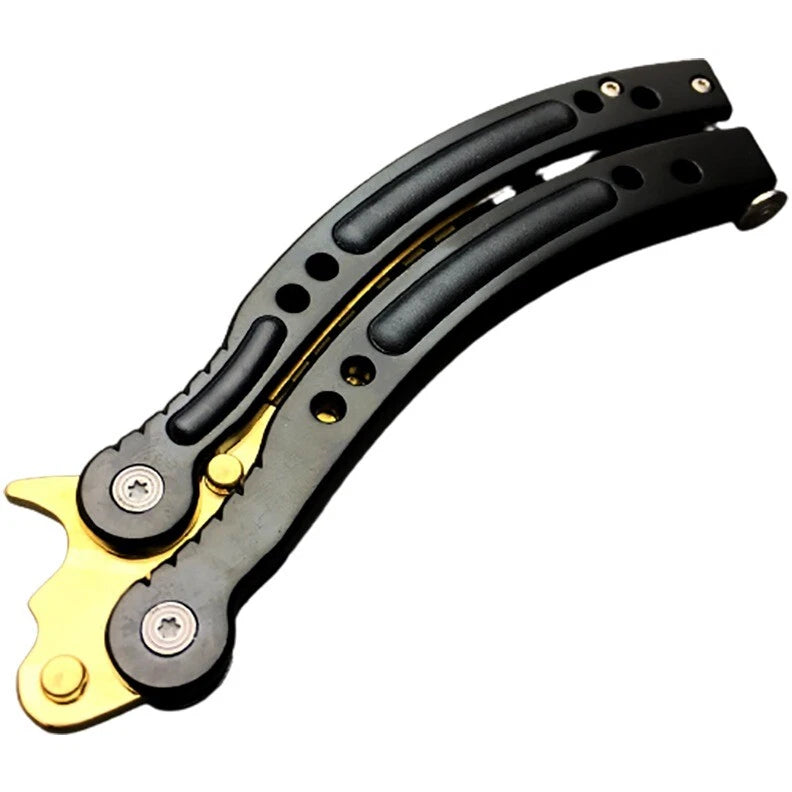 Butterfly Balisong Dull Training Knife – 9.5 Inch with Nylon Case