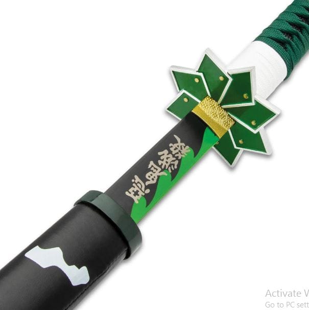Sanemi Shinazugawa's Wind Hashira Sword Demon Slayer Nichirin Replica