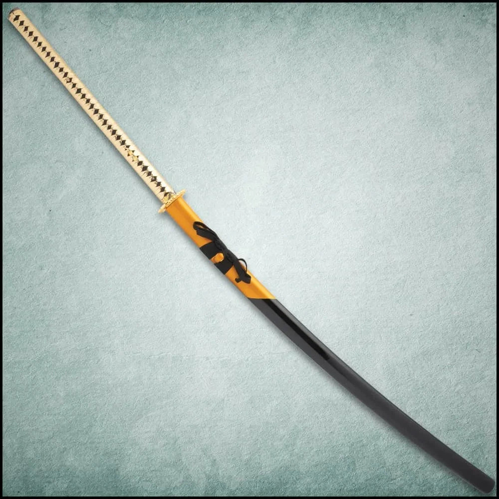 Shinwa Golden Knight Odachi Sword with Koi Tsuba 45" Japanese Display Sword