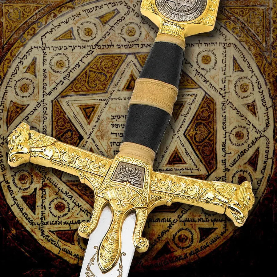 King Solomon Sword Replica Legends in Steel Collectible Sword